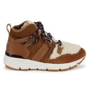 New Pajar canada suede shearling sneakers boots